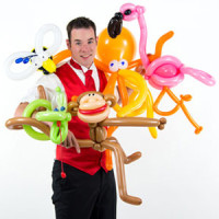 Ballonartiest Jerry de Ballonheer