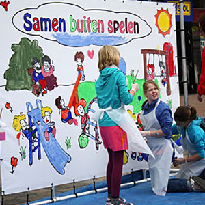 Painting wall
